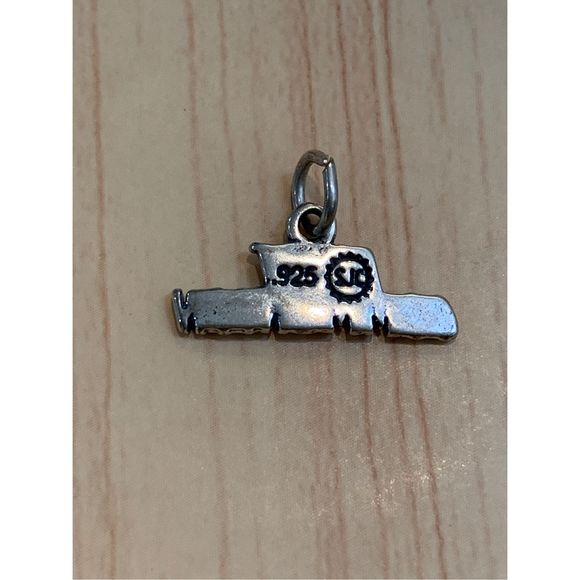 .925 First Communion Sterling Silver Jewelry Charm - Picture 3 of 3